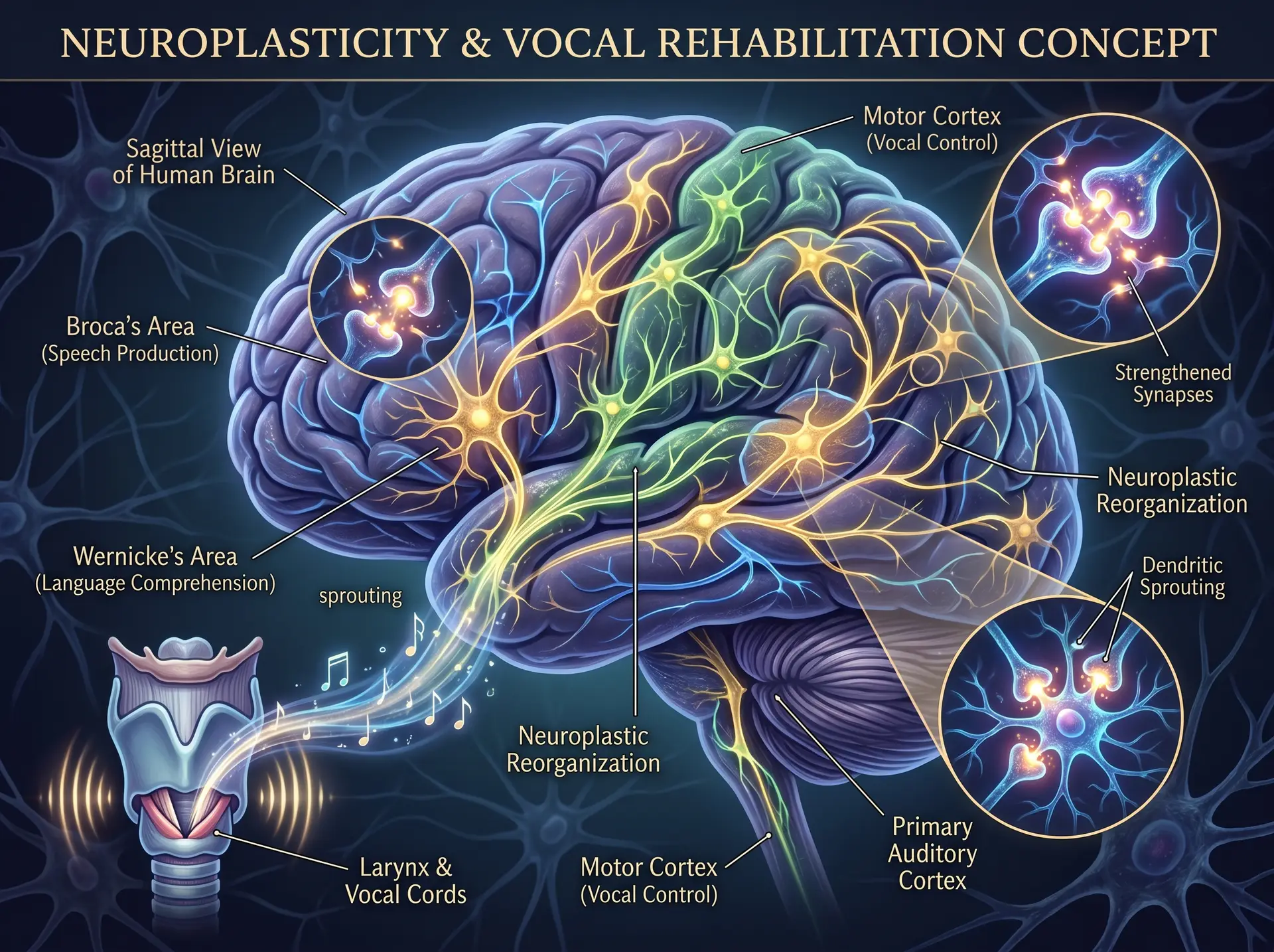 Neuroplasticidad vocal